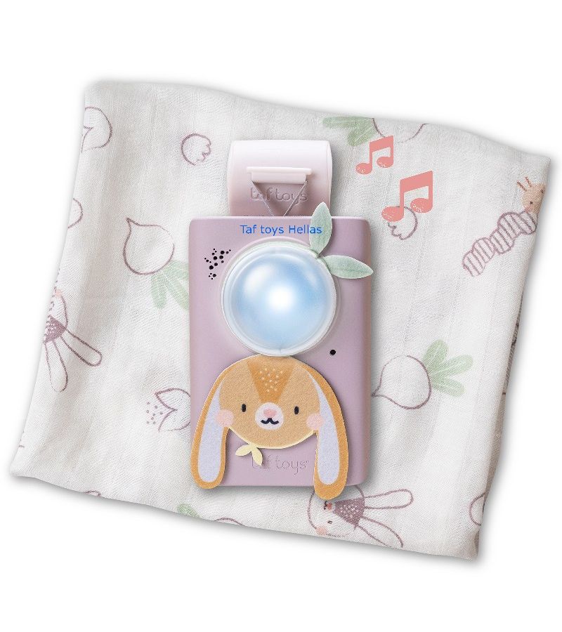  Bunny Soother & Swaddle Set Cry Sensor TAF TOYS 13305