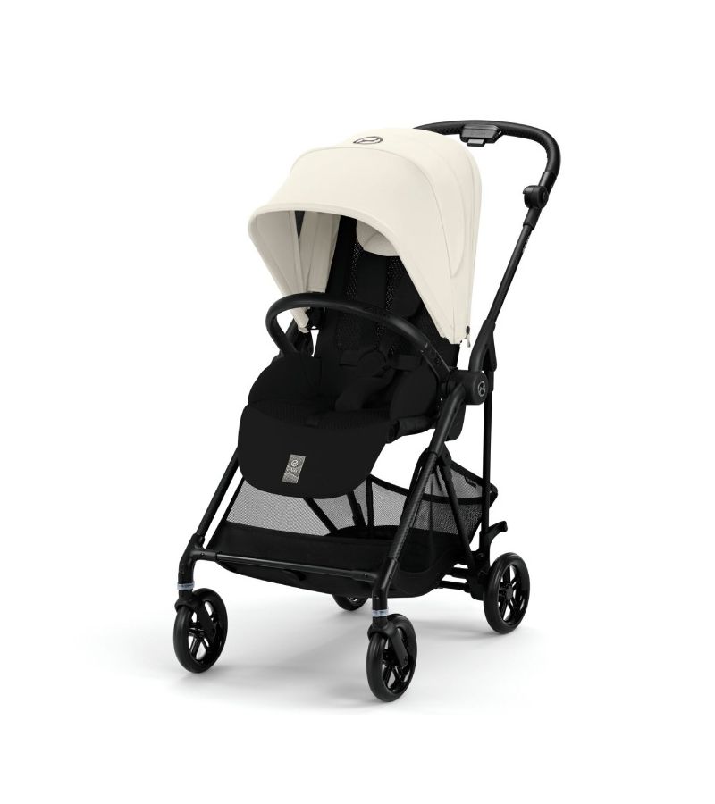 Βρεφικό καρότσι CYBEX Melio Carbon Canvas White