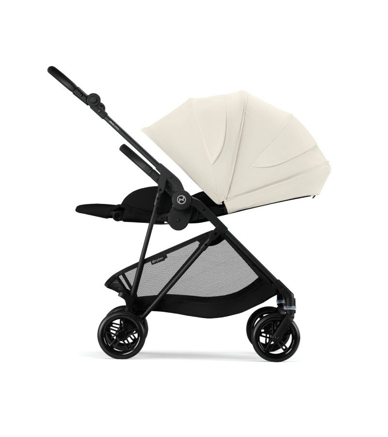 Βρεφικό καρότσι CYBEX Melio Carbon Canvas White