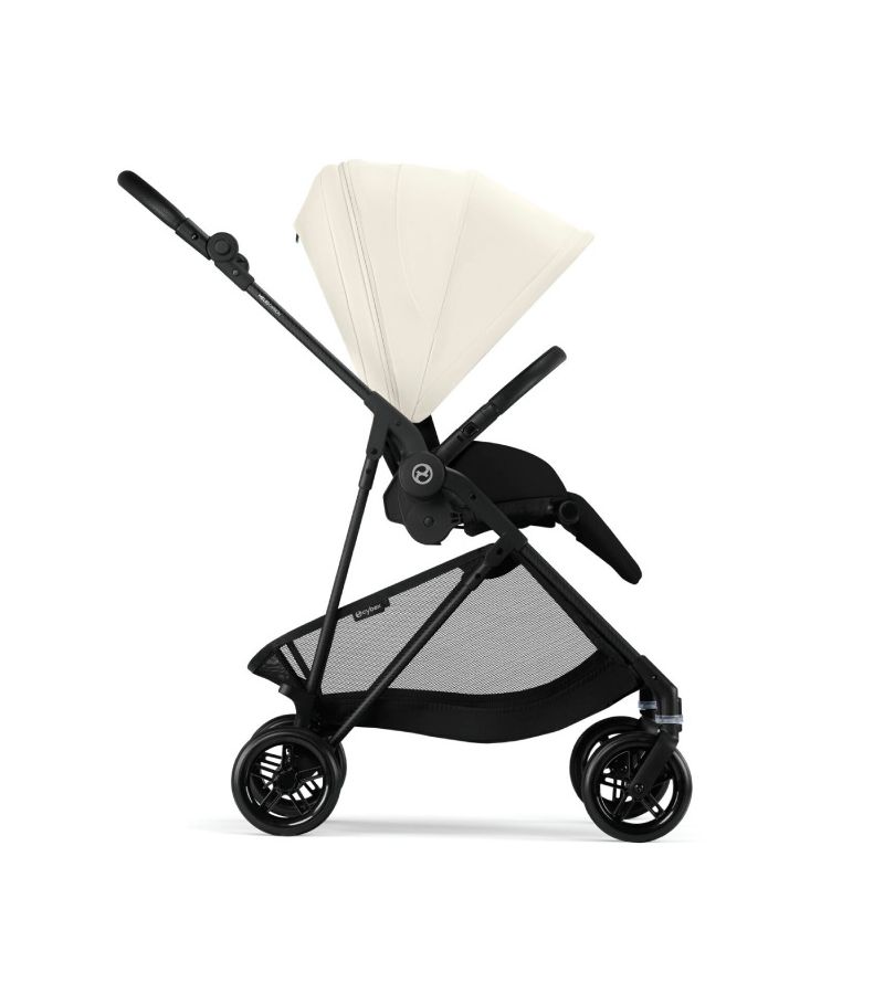 Βρεφικό καρότσι CYBEX Melio Carbon Canvas White