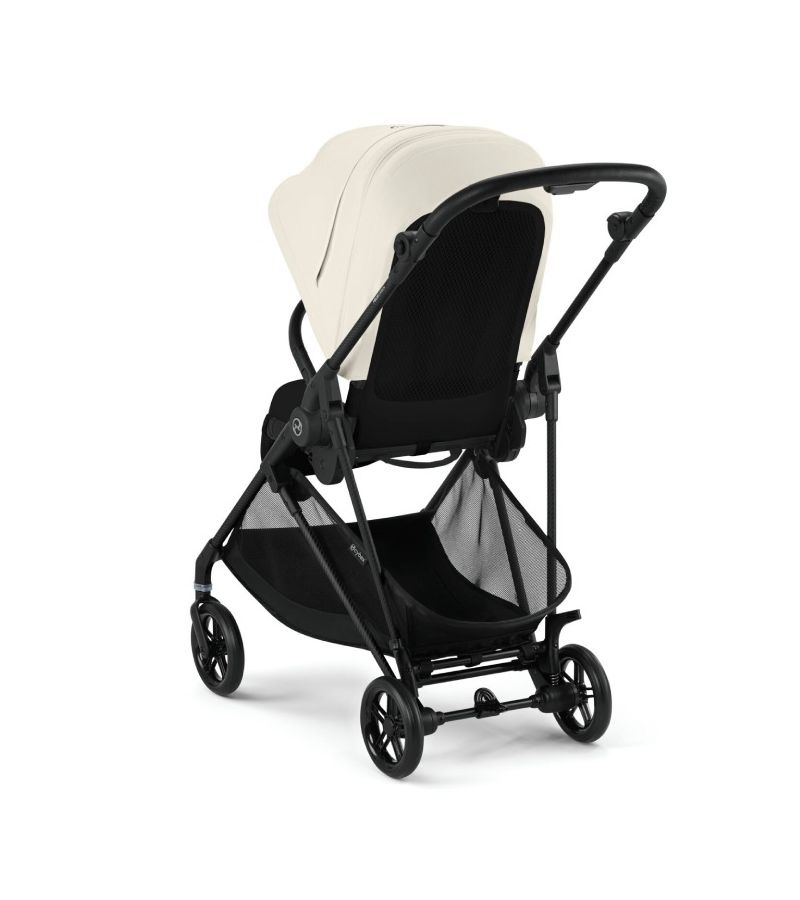 Βρεφικό καρότσι CYBEX Melio Carbon Canvas White