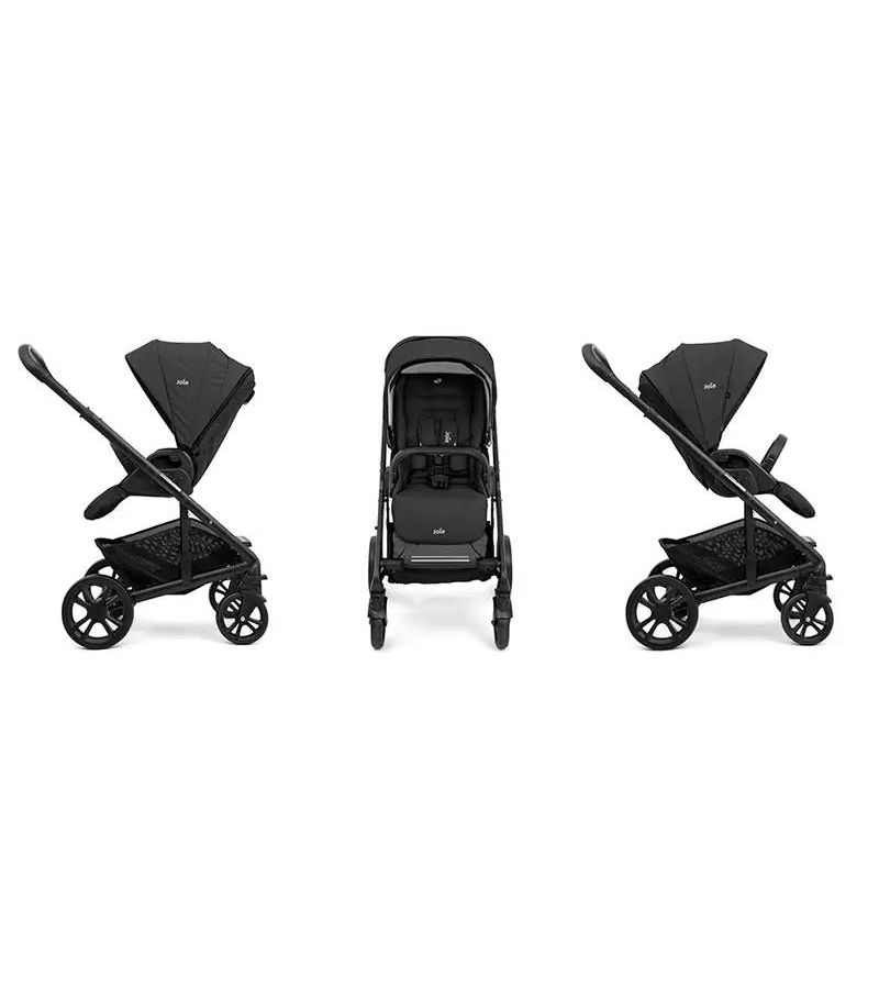 Joie Βρεφικό Trio Set Chrome με Πορτ μπεμπέ Ember & Κάθισμα αυτοκινήτου i-Snug 2 Coal 