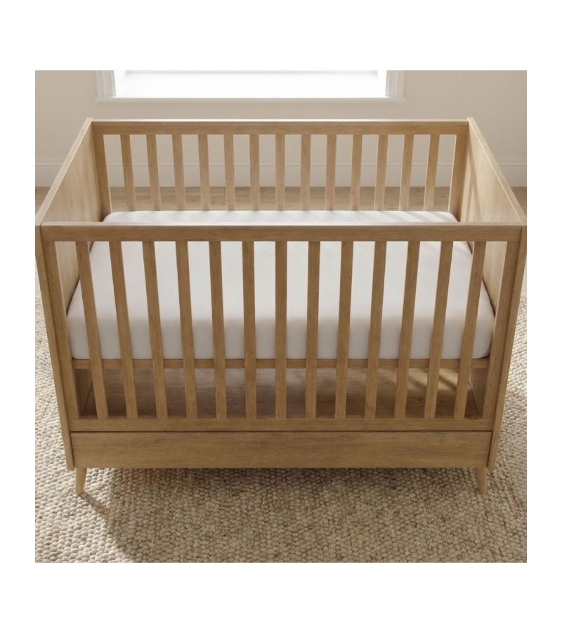 CASABABY Elia Oak Βρεφικό Κρεβάτι Μετατρεπόμενο σε Προεφηβικό για στρώμα 140x70cm