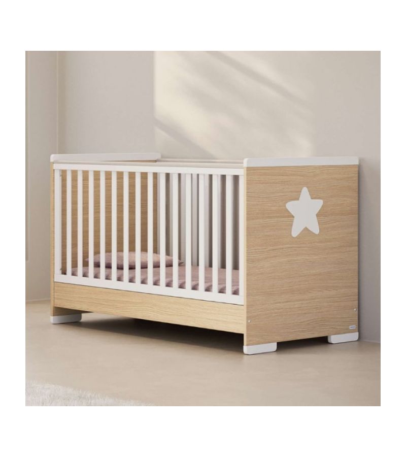 Βρεφικό Κρεβατάκι CASA BABY Primo μαζί με Πολυκαρότσι BEBE STARS NAMMAS Δώρο Λίκνο LIONELO Aurora