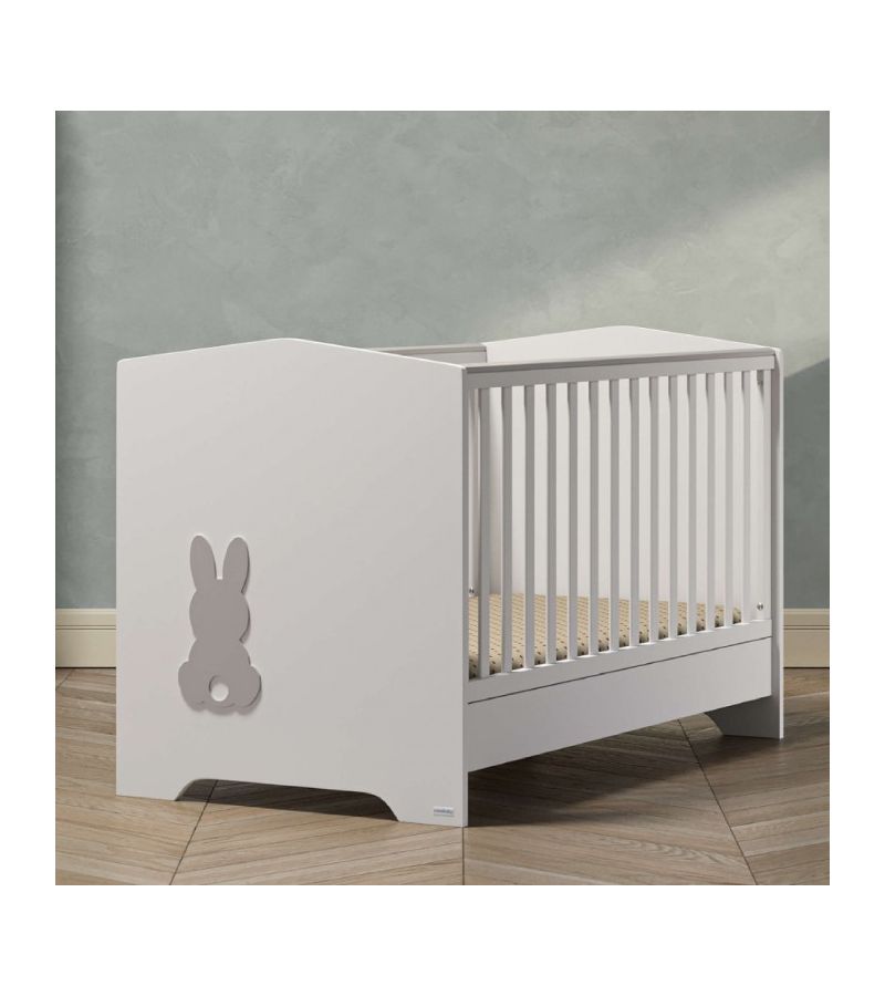 Casababy Rabbit βρεφικό κρεβάτι μετατρεπόμενο σε προεφηβικό για στρώμα 140x70cm