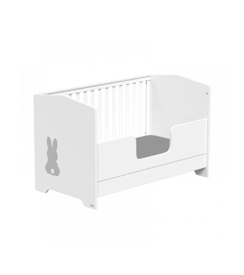 Casababy Rabbit βρεφικό κρεβάτι μετατρεπόμενο σε προεφηβικό για στρώμα 140x70cm