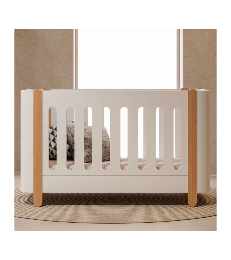Casababy Reine 2-Σε-1 Βρεφικό Κρεβάτι Μετατρεπόμενο Σε Προεφηβικό για στρώμα 140x70cm