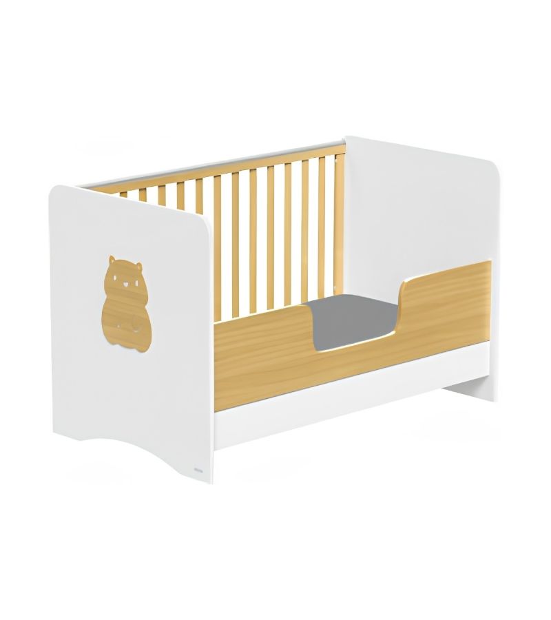 CASABABY Capi White Βρεφικό Κρεβάτι Μετατρεπόμενο σε Προεφηβικό για στρώμα 140x70cm