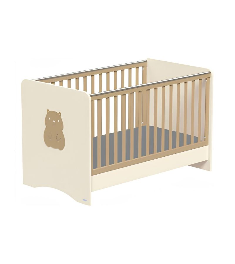 CASABABY Capi Vanilla Βρεφικό Κρεβάτι Μετατρεπόμενο σε Προεφηβικό για στρώμα 140x70cm