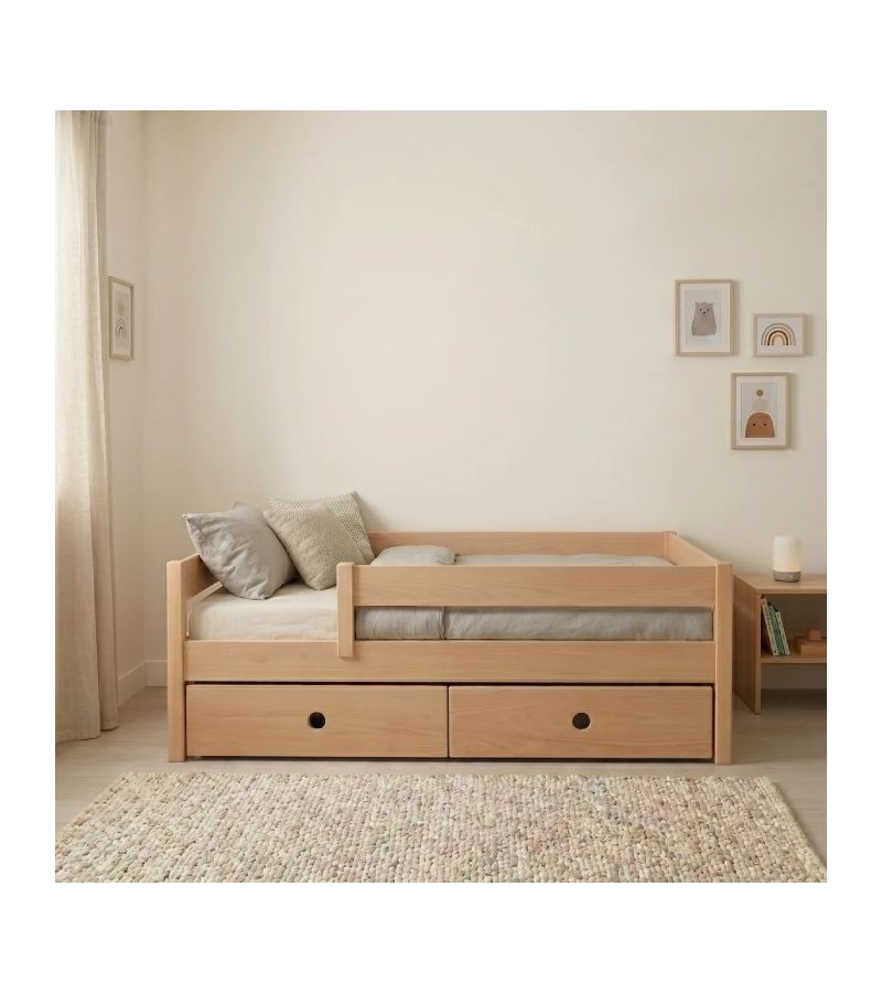 Dreamy Κρεβάτι 3 Σε 1 CASA KIDS Natural Μονό 90 × 200 cm