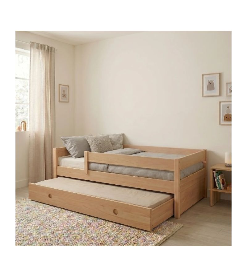 Dreamy Κρεβάτι 3 Σε 1 CASA KIDS Natural Μονό 90 × 200 cm