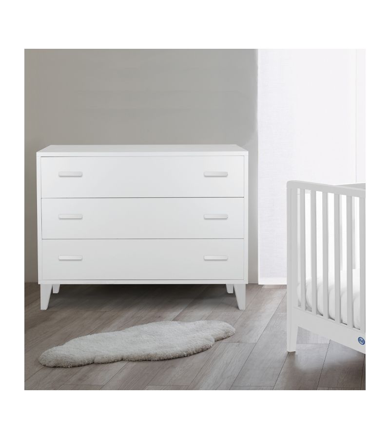 Συρταριέρα PALI Win Bianco 115x51x85cm