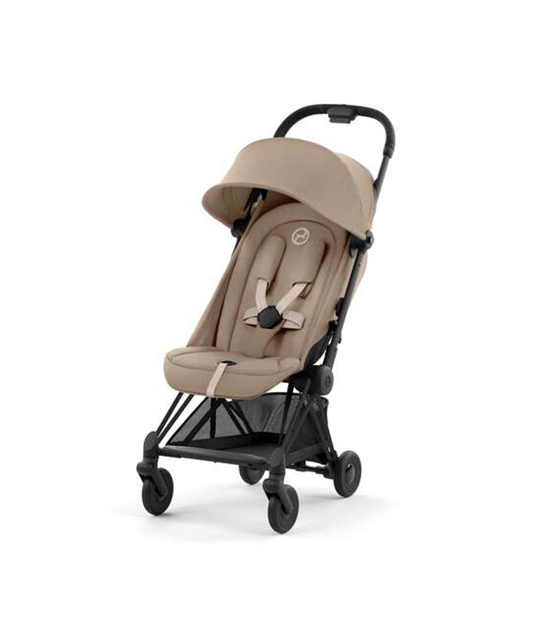 Βρεφικό καρότσι CYBEX Coya Matt Black Frame Cozy Beige