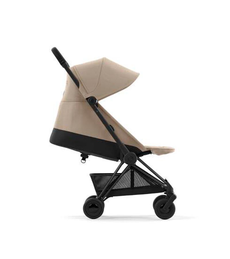 Βρεφικό καρότσι CYBEX Coya Matt Black Frame Cozy Beige