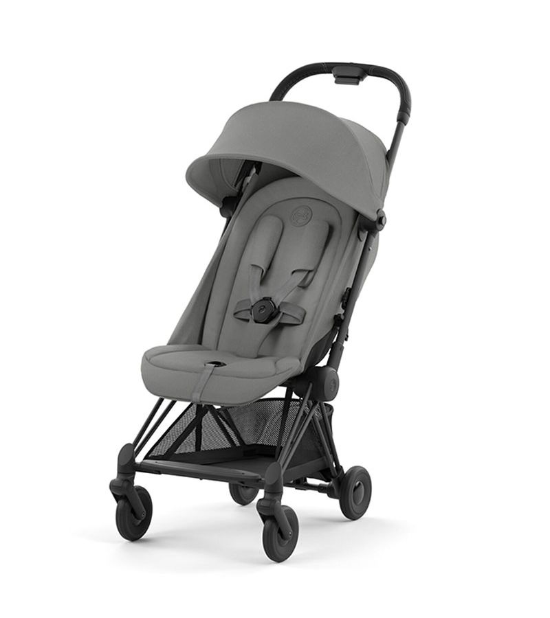 Βρεφικό καρότσι CYBEX Coya Matt Black Frame Mirage Grey