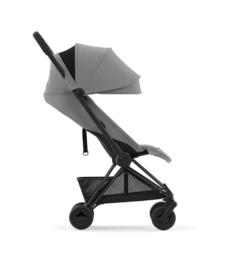 Βρεφικό καρότσι CYBEX Coya Matt Black Frame Mirage Grey