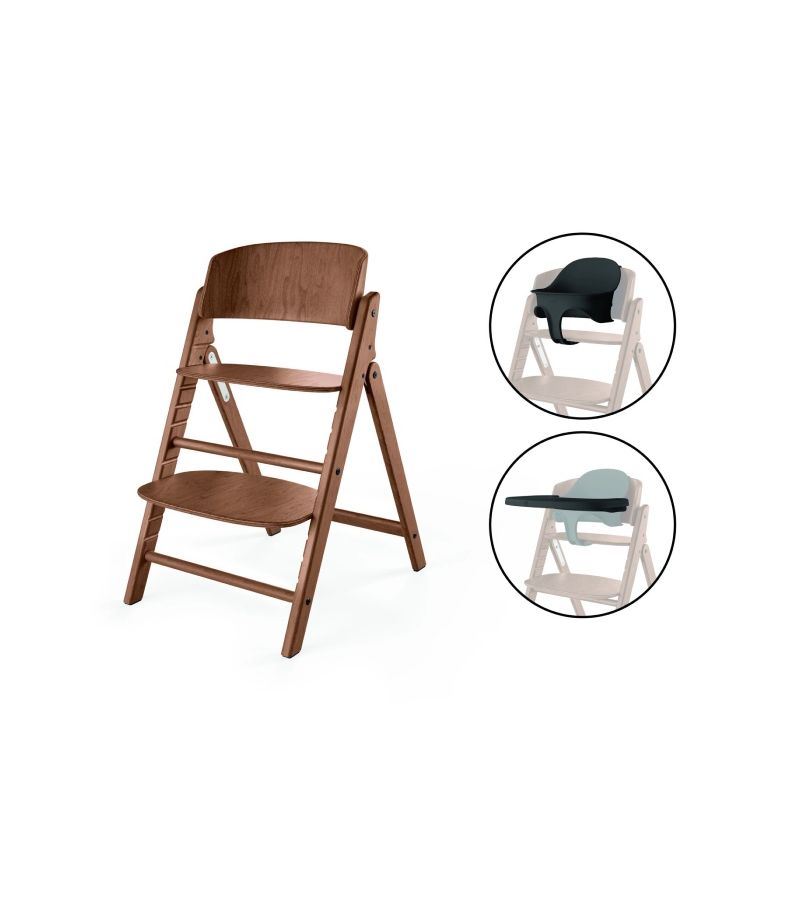 Καρέκλα φαγητού CYBEX Click & Fold 3-in-1 All Natural Dark
