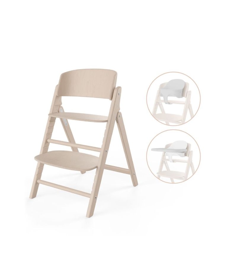 Καρέκλα φαγητού CYBEX Click & Fold 3-in-1 All Natural Light