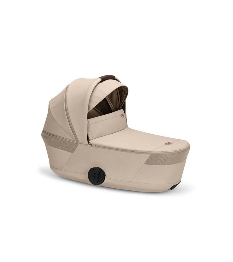 CYBEX Πολυκαρότσι 2in1 Balios S Lux Almond Beige Taupe Frame Πτυσσόμενο Πορτ Μπεμπέ 