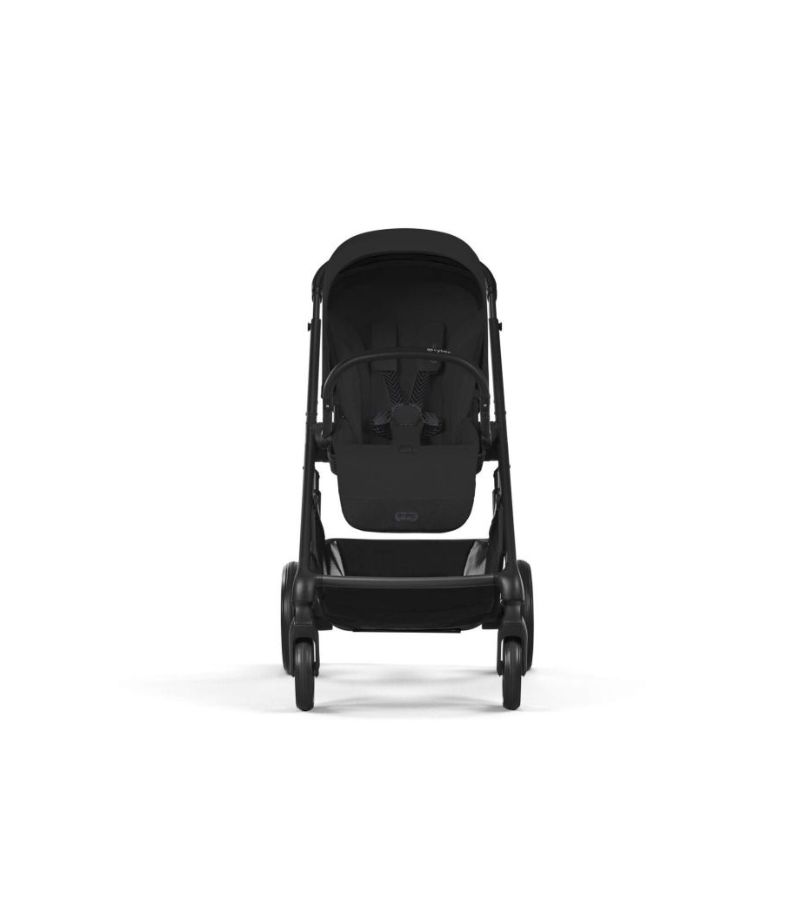 Καρότσι CYBEX Balios S LUX 2024-2025 BLK Moon Black & Κάθισμα αυτοκινήτου Cloud G i-Size Plus Moon Black