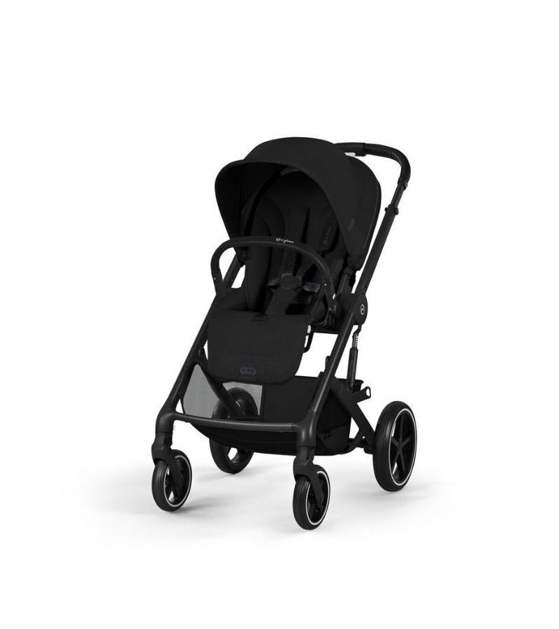 CYBEX Πολυκαρότσι 2in1 Balios S Lux Moon Black Frame Black Πτυσσόμενο Πορτ Μπεμπέ 