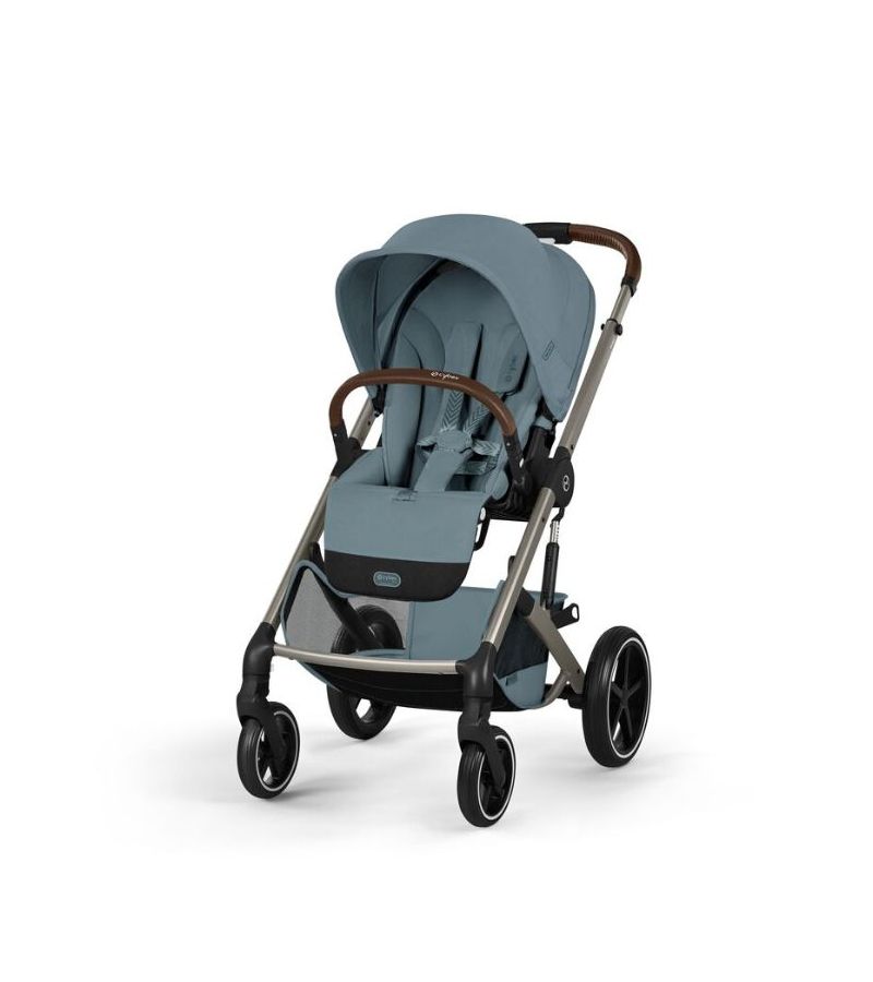 CYBEX Πολυκαρότσι 2in1 Balios S Lux Stormy Blue Taupe Frame Πτυσσόμενο Πορτ Μπεμπέ 