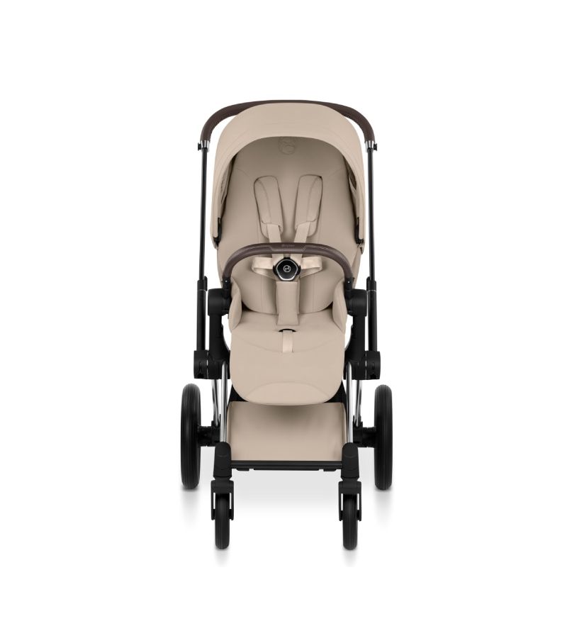 Βρεφικό Καρότσι CYBEX Priam Style Cozy Beige Σκελετός Chrome Brown