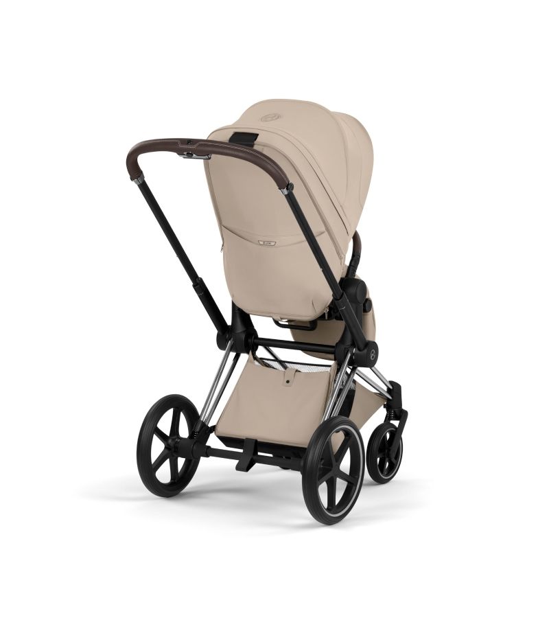 Βρεφικό Καρότσι CYBEX Priam Style Cozy Beige Σκελετός Chrome Brown