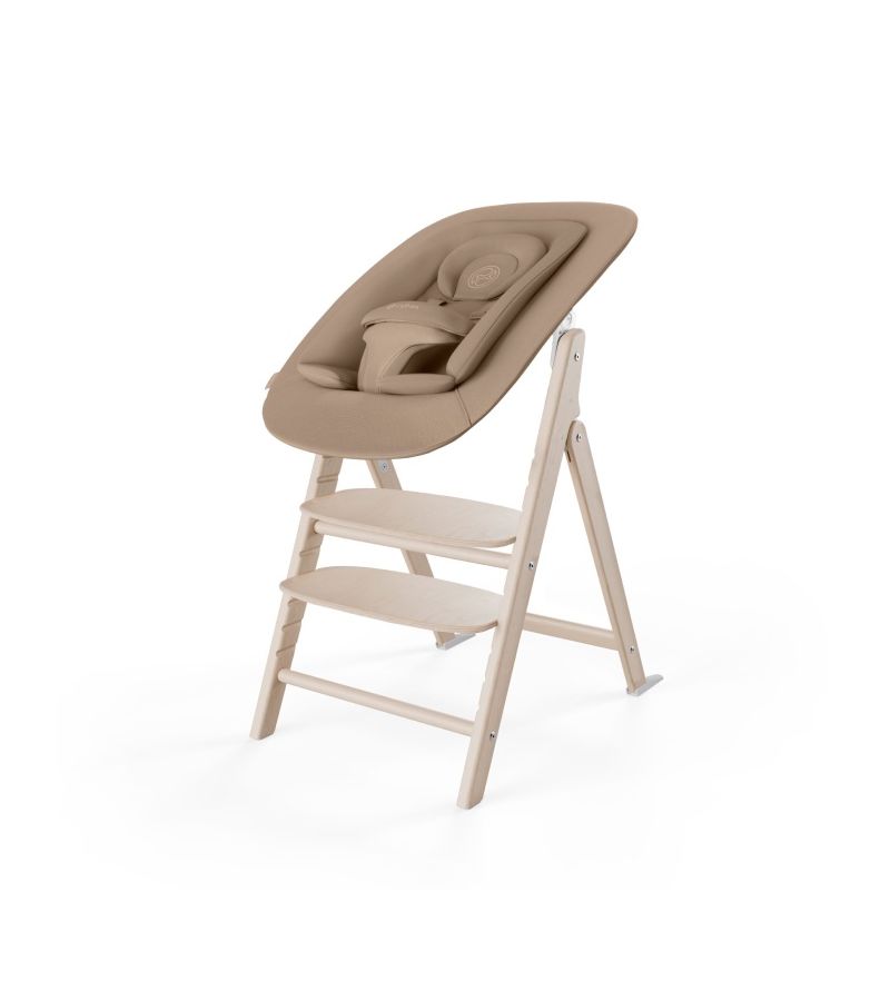 Καρέκλα φαγητού CYBEX Click & Fold 4-in-1 All Natural Light