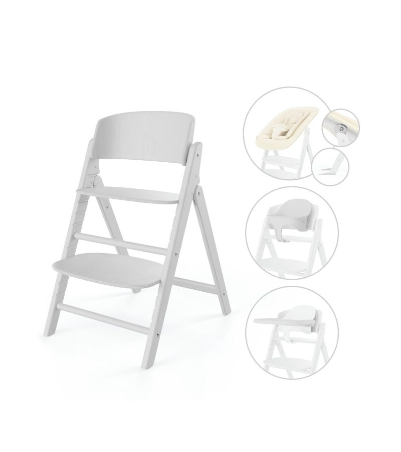 Καρέκλα φαγητού CYBEX Click & Fold 4-in-1 All White