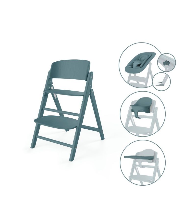Καρέκλα φαγητού CYBEX Click & Fold 4-in-1 Stone Blue