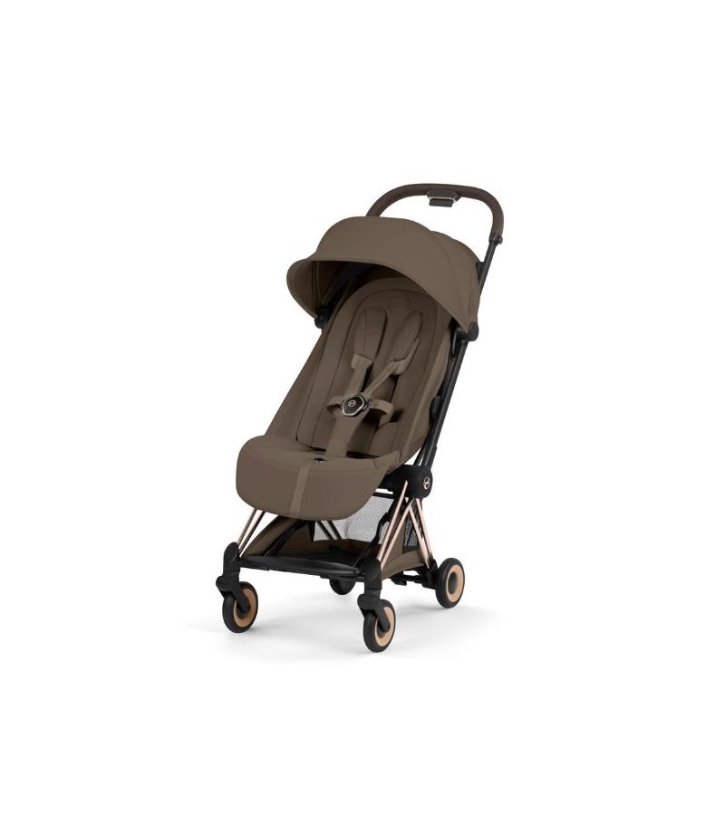Βρεφικό καρότσι CYBEX Coya Style Rosegold Frame Chocolate Brown