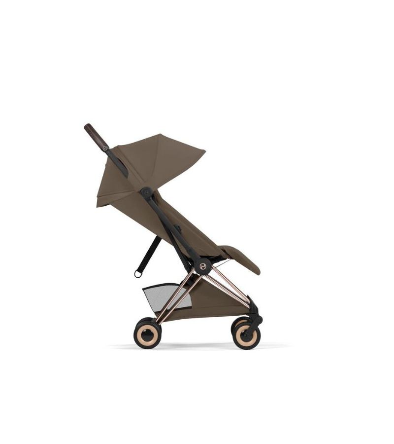 Βρεφικό καρότσι CYBEX Coya Style Rosegold Frame Chocolate Brown