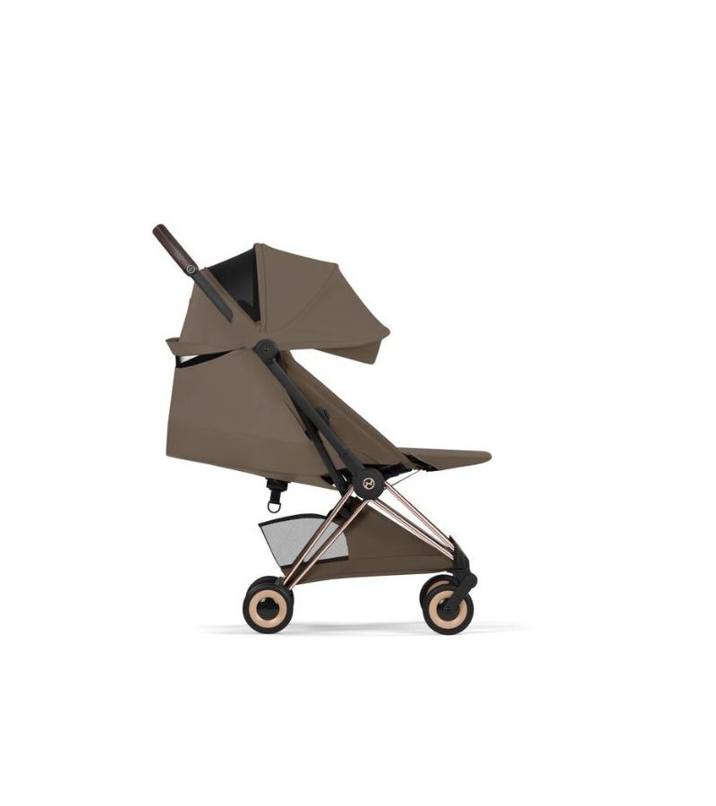 Βρεφικό καρότσι CYBEX Coya Style Rosegold Frame Chocolate Brown