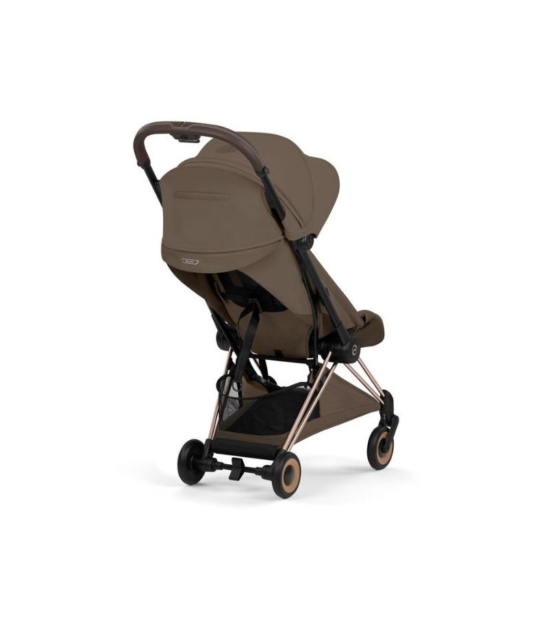 Βρεφικό καρότσι CYBEX Coya Style Rosegold Frame Chocolate Brown