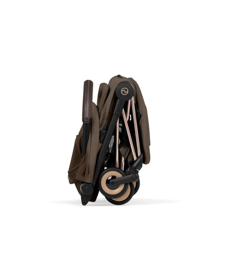 Βρεφικό καρότσι CYBEX Coya Style Rosegold Frame Chocolate Brown