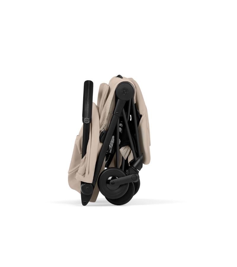 CYBEX Πολυκαρότσι 2in1 Coya Comfort Πτυσσόμενο Πορτ Μπεμπέ Matt Black Cozy Beige