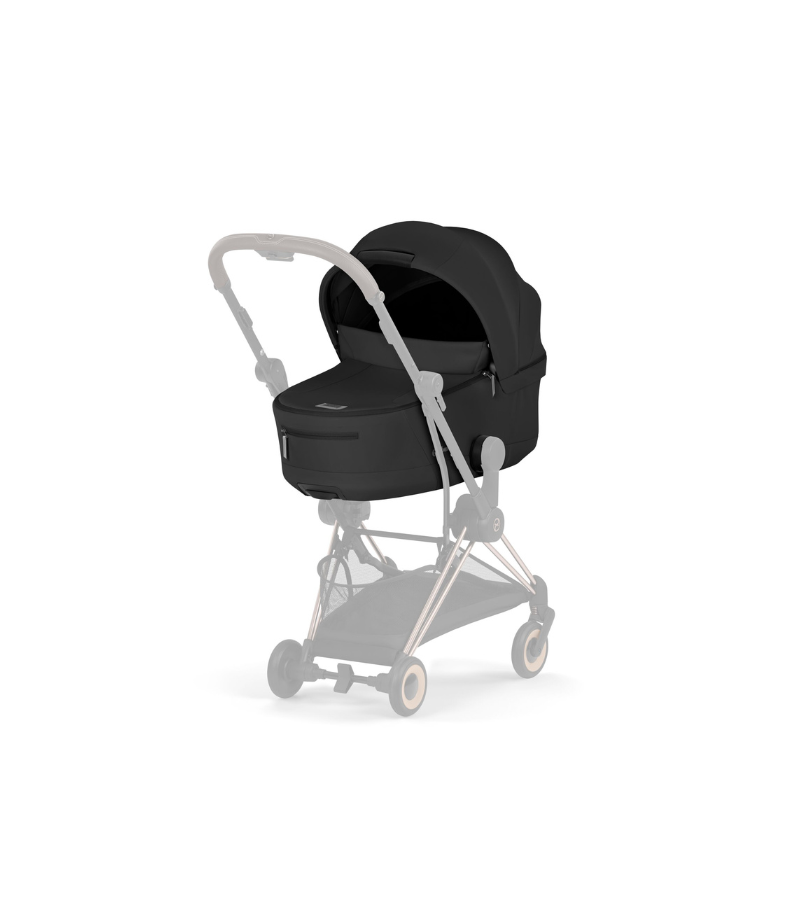 CYBEX Πολυκαρότσι 2in1 Coya Comfort Πτυσσόμενο Πορτ Μπεμπέ Rosegold Sepia Black