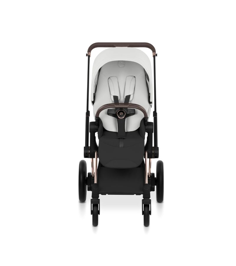 Βρεφικό Καρότσι CYBEX e-Priam Style Off White Σκελετός Rosegold
