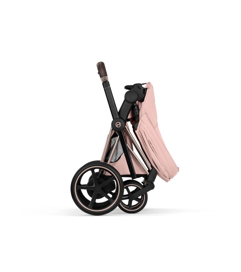 Βρεφικό Καρότσι CYBEX e-Priam Style Off White Σκελετός Rosegold