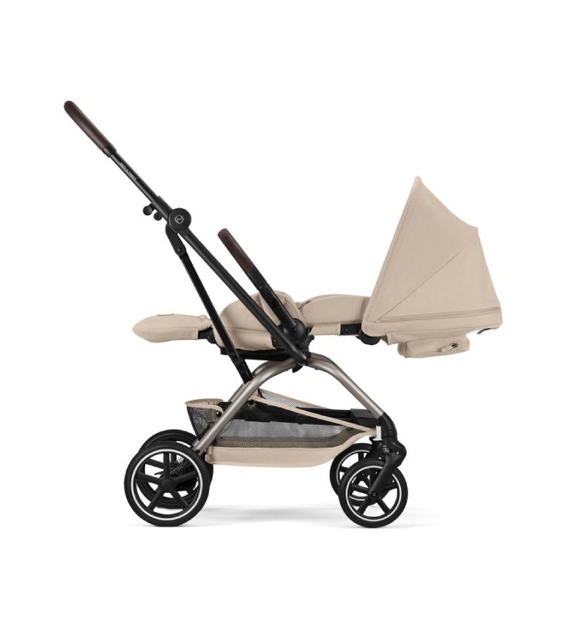 Βρεφικό καρότσι CYBEX Eezy S Twist + 2 BLK Almond Beige
