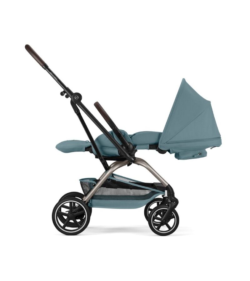 Βρεφικό καρότσι CYBEX Eezy S Twist + 2 BLK Stormy Blue