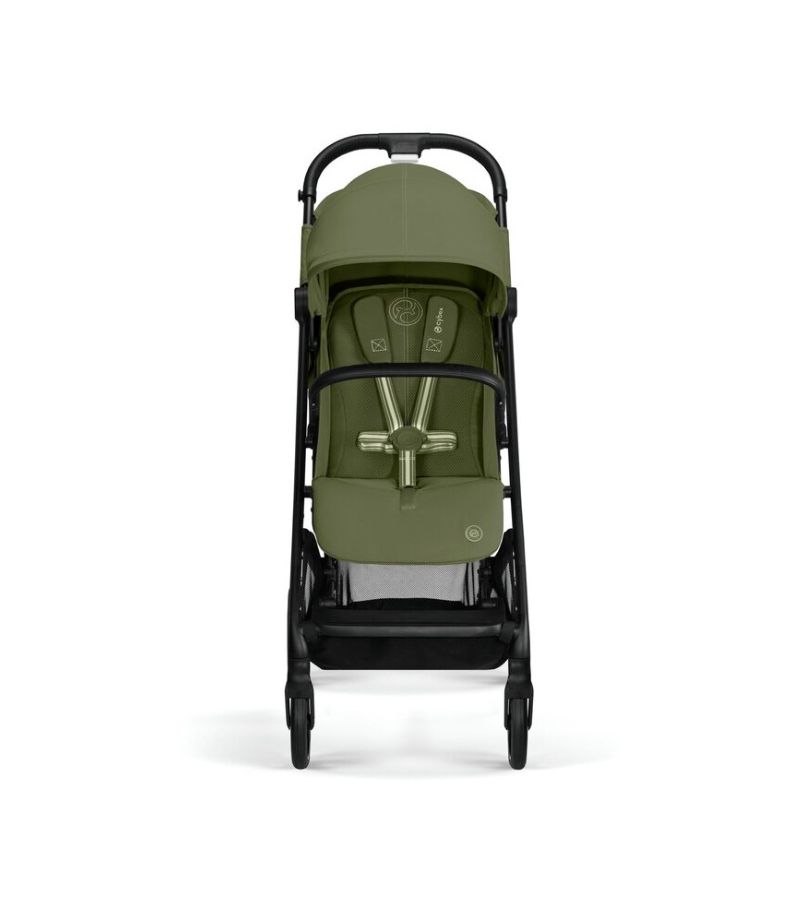 Cybex Beezy Moss Green Σετ Καροτσιού 2 σε 1 με Aton B2, Βάση Isofix & Αντάπτορες