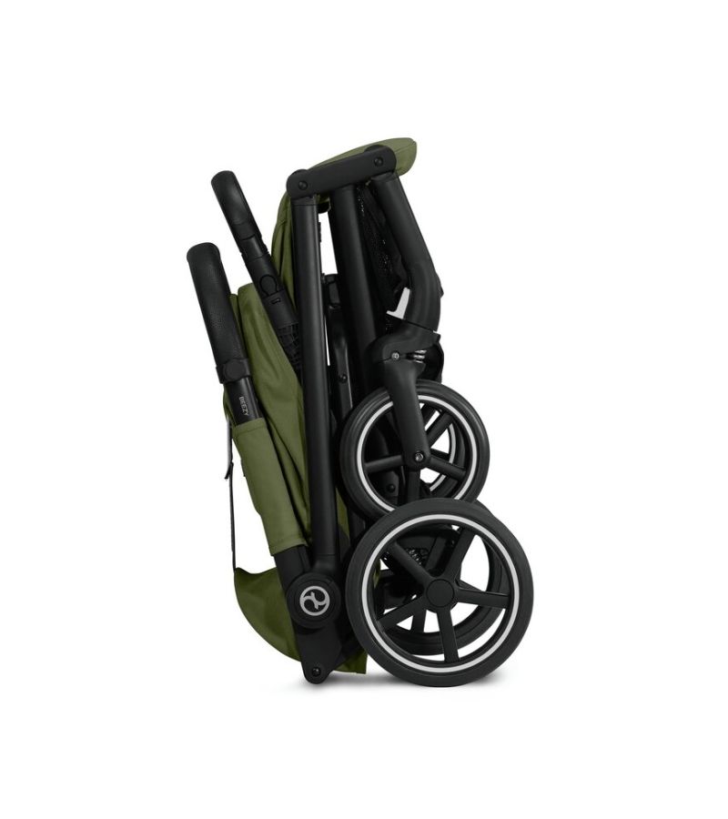 Cybex Beezy Moss Green Σετ Καροτσιού 2 σε 1 με Aton B2, Βάση Isofix & Αντάπτορες