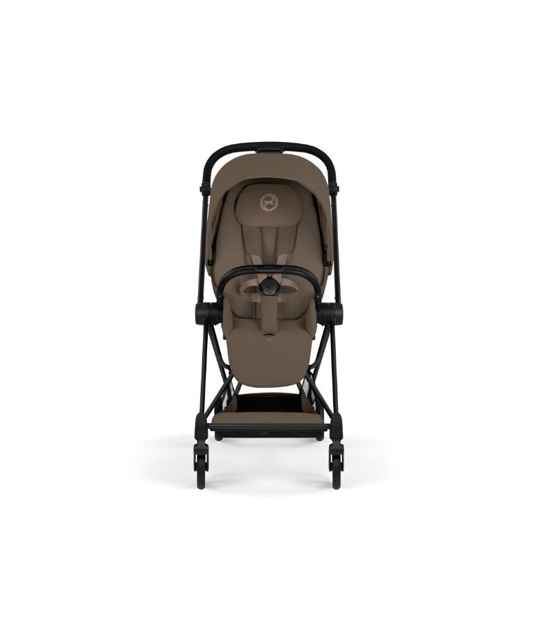 CYBEX Πολυκαρότσι 2in1 Mios Comfort Matt Black Πτυσσόμενο Πορτ Μπεμπέ Coconut Brown 