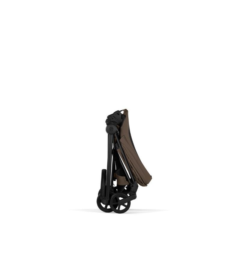 CYBEX Πολυκαρότσι 2in1 Mios Comfort Matt Black Πτυσσόμενο Πορτ Μπεμπέ Coconut Brown 