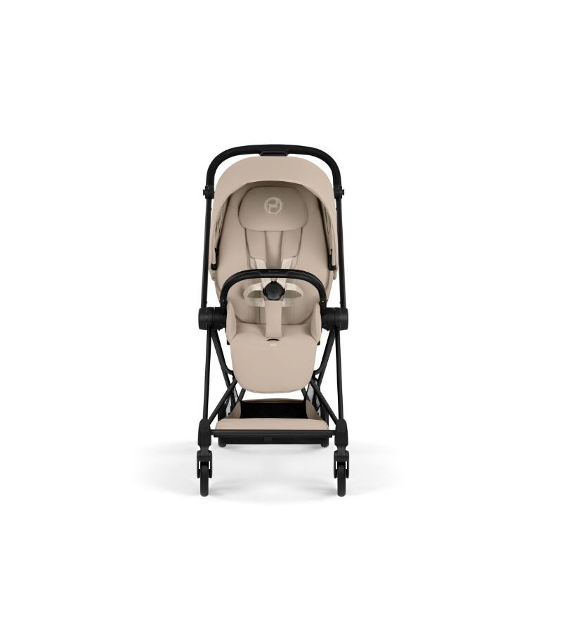 CYBEX Πολυκαρότσι 2in1 Mios Comfort Matt Black Πτυσσόμενο Πορτ Μπεμπέ Cozy Beige