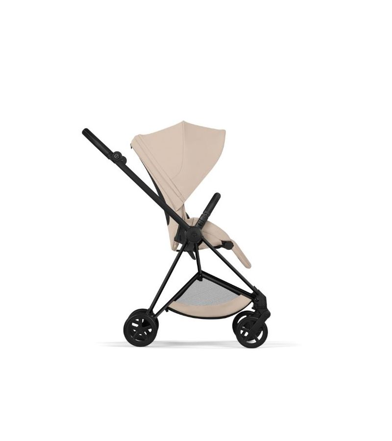 CYBEX Πολυκαρότσι 2in1 Mios Comfort Matt Black Πτυσσόμενο Πορτ Μπεμπέ Cozy Beige