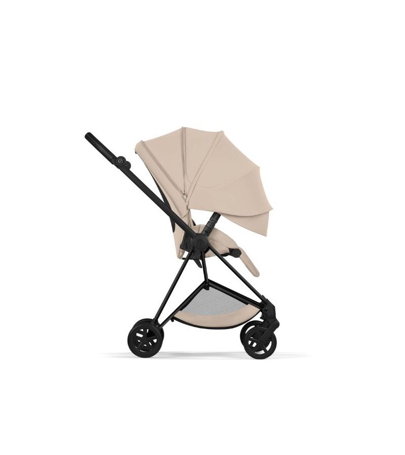 CYBEX Πολυκαρότσι 2in1 Mios Comfort Matt Black Πτυσσόμενο Πορτ Μπεμπέ Cozy Beige