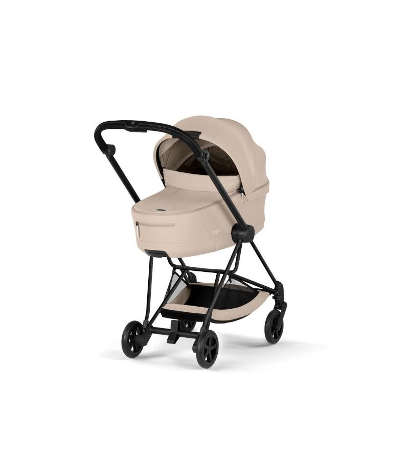 CYBEX Πολυκαρότσι 2in1 Mios Comfort Matt Black Πτυσσόμενο Πορτ Μπεμπέ Cozy Beige